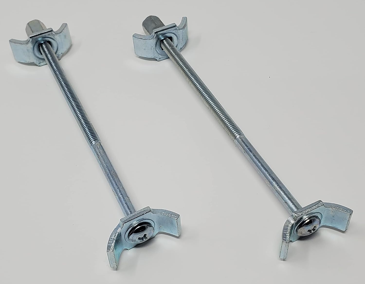 2 Pack KIHAF26296220Z Joint Fasteners Workshop Connectors Adjustable Recessed Work Surface Countertop Bolts 5 7/8" Length Steel Made in Germany - Image 2